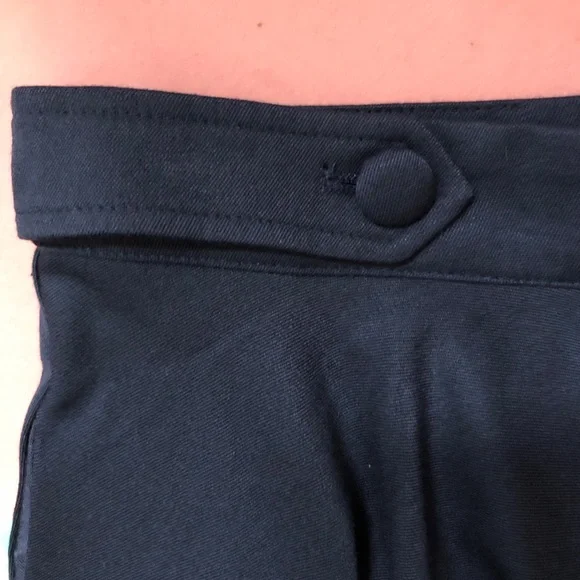 NWT Medium DiDi Navy Blue Retro Rockabilly Vintage Swing Pocket Skirt Modcloth - Picture 7 of 8